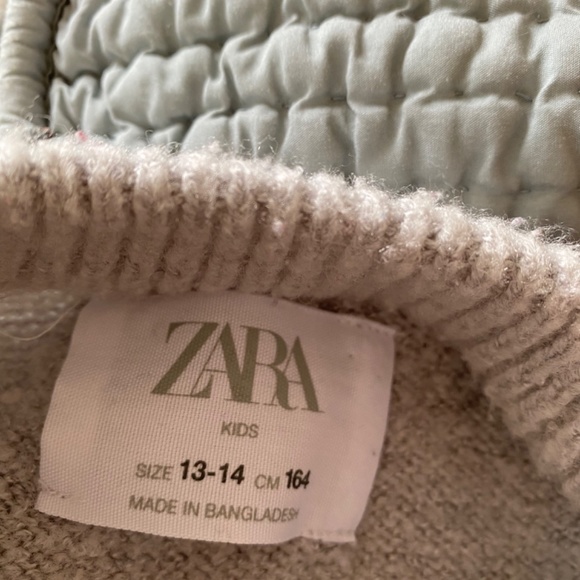 Zara gray mock turtleneck sweater - Picture 2 of 3